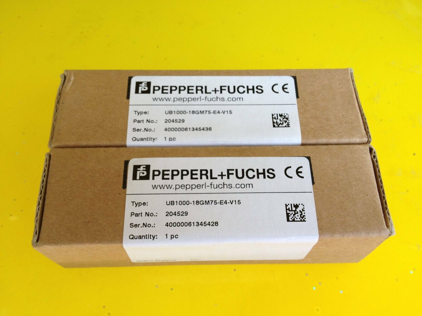 PEPPERL+FUCHS UB1000-18GM75-E4-V1 In Box - PEPPERL+FUCHS