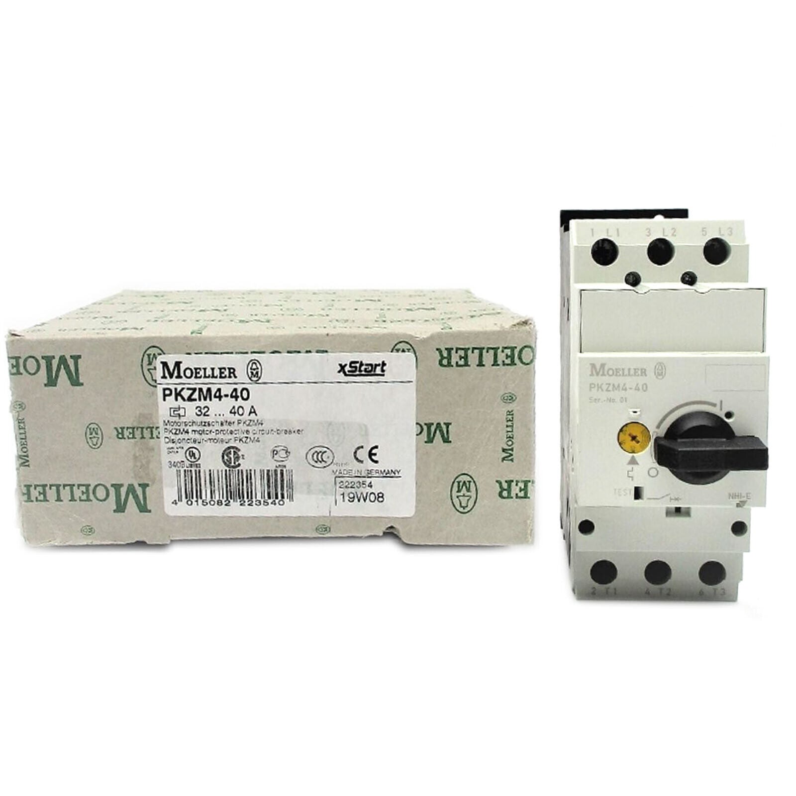 new 1PCS  KLOCKNER MOELLER PKZM4-40 32-40A NSMP MOELLER