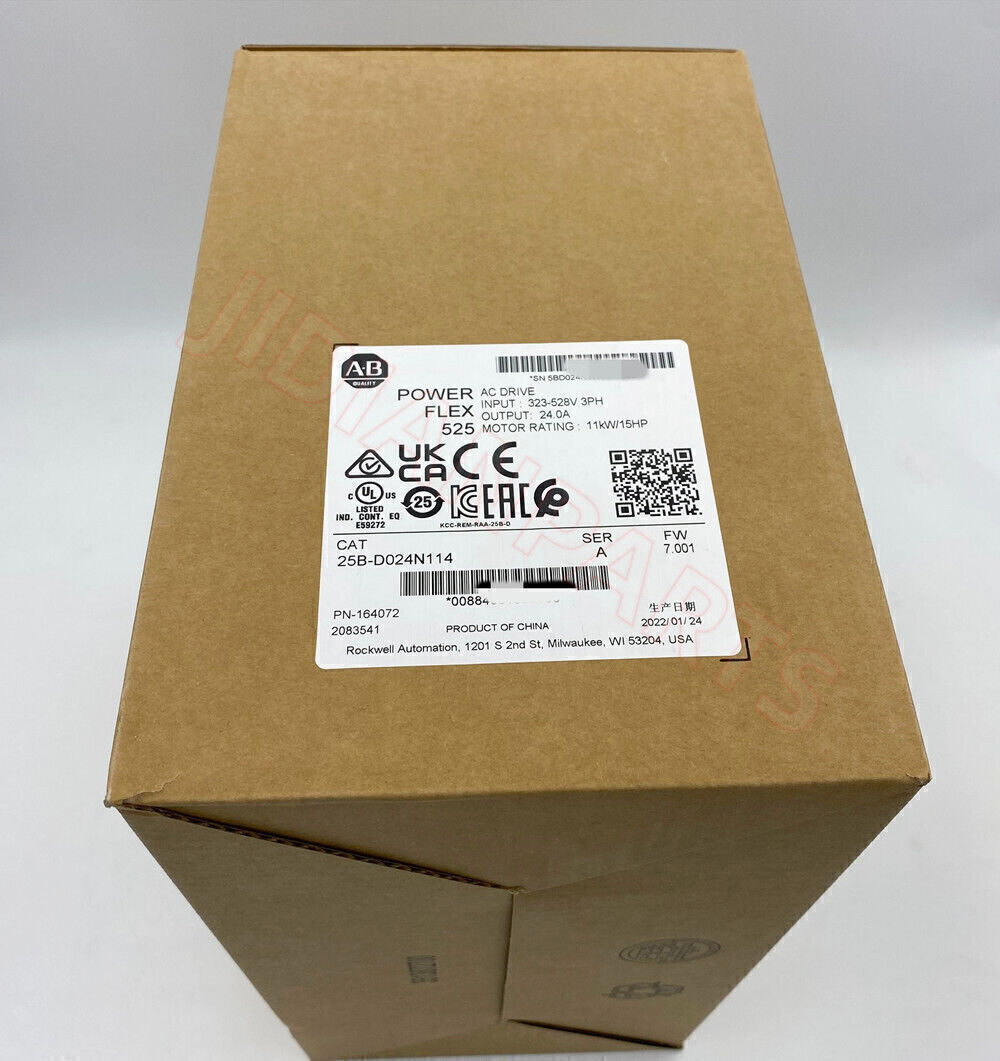 NEW Allen-Bradley 25B-D024N114 PowerFlex 525 AC Drive - ALLEN-BRADLEY