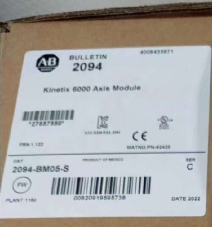 Allen Bradley Kinetix 6000 Servo Drive 2094-BM05-S, New in Box - ALLEN BRADLEY