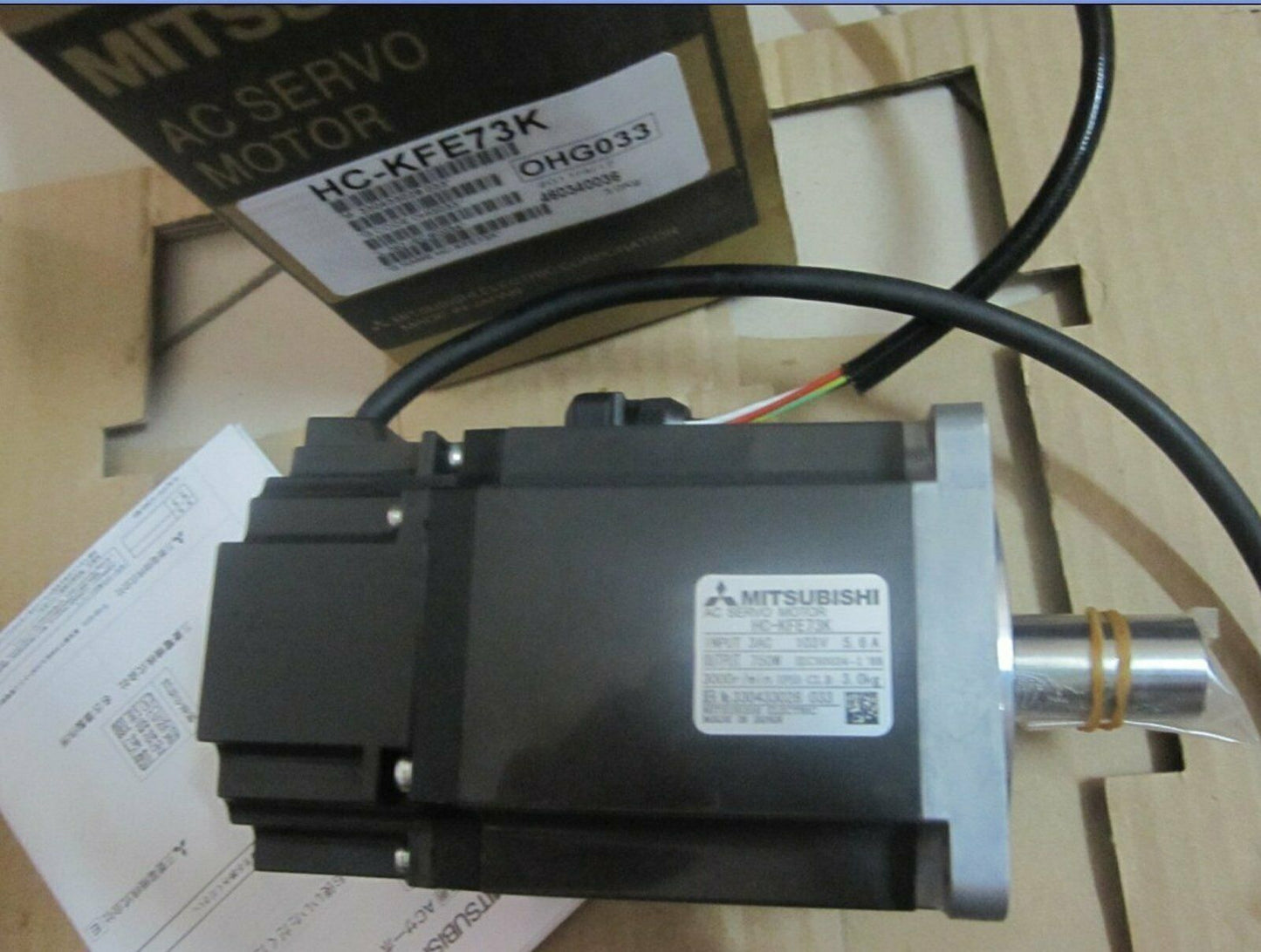 Mitsubishi Servo Motor HC-KFE73K - MITSUBISHI