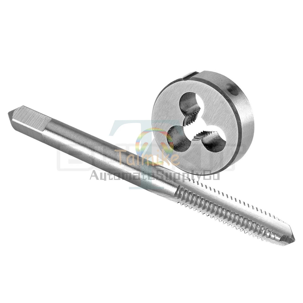 3/16"-32 UN Tap and Die Set Right Hand, 3/16 x 32 UN Thread Tap and Round Die