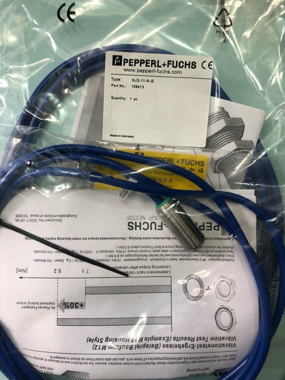 new One For PEPPERL+FUCHS NJ2-11-N-G Proximity Switch in Bag - PEPPERL+FUCHS
