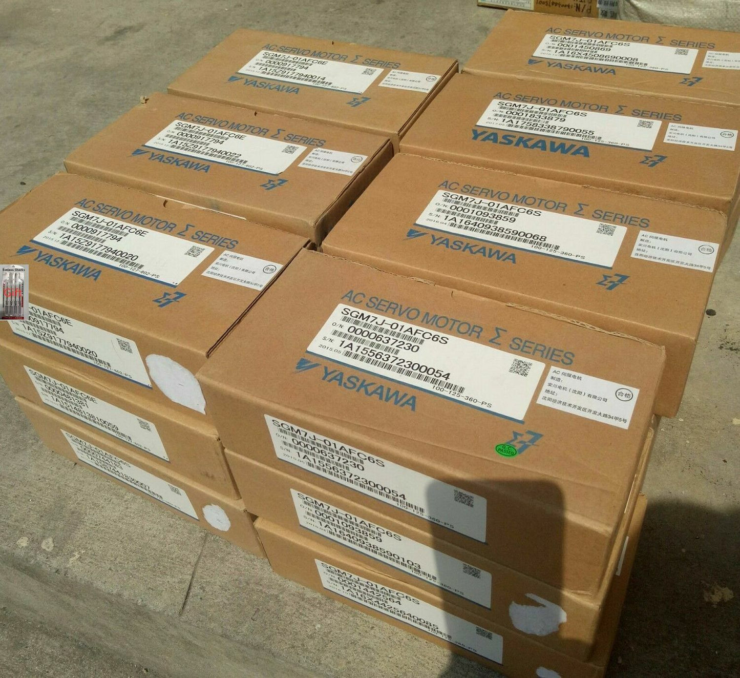 Yaskawa Servo Driver SGD7S-120A10A NEW IN - KOEED