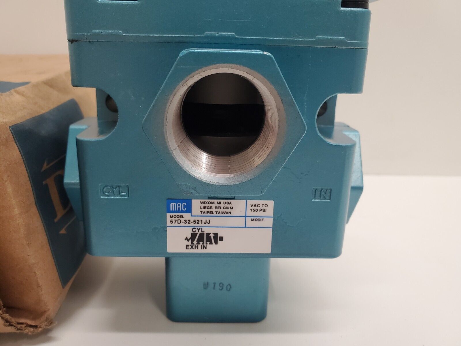 MAC 57D-32-521JJ 24VDCSOLENOID VALVE - MAC