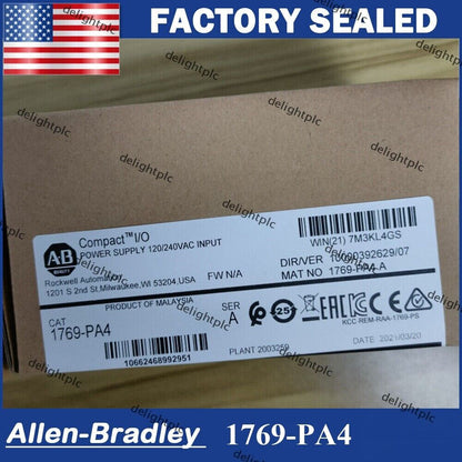 Allen Bradley 1769-PA4 Power Supply 120/240 - ALLEN BRADLEY