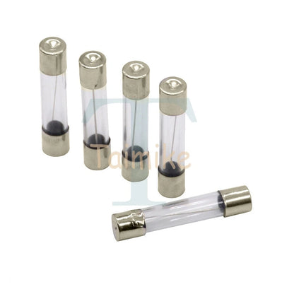 [10x] 3A 250V Fast Blow Fuse Glass Tube Fuse 3 Amp Fuse 6X30mm