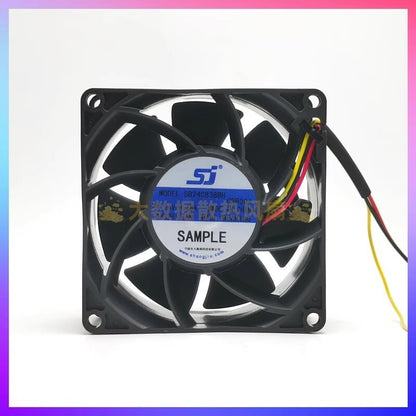 SJ SB240838BH 8038 24V 0.68A 8CM 3-Wire Inverter Cooling Fanb