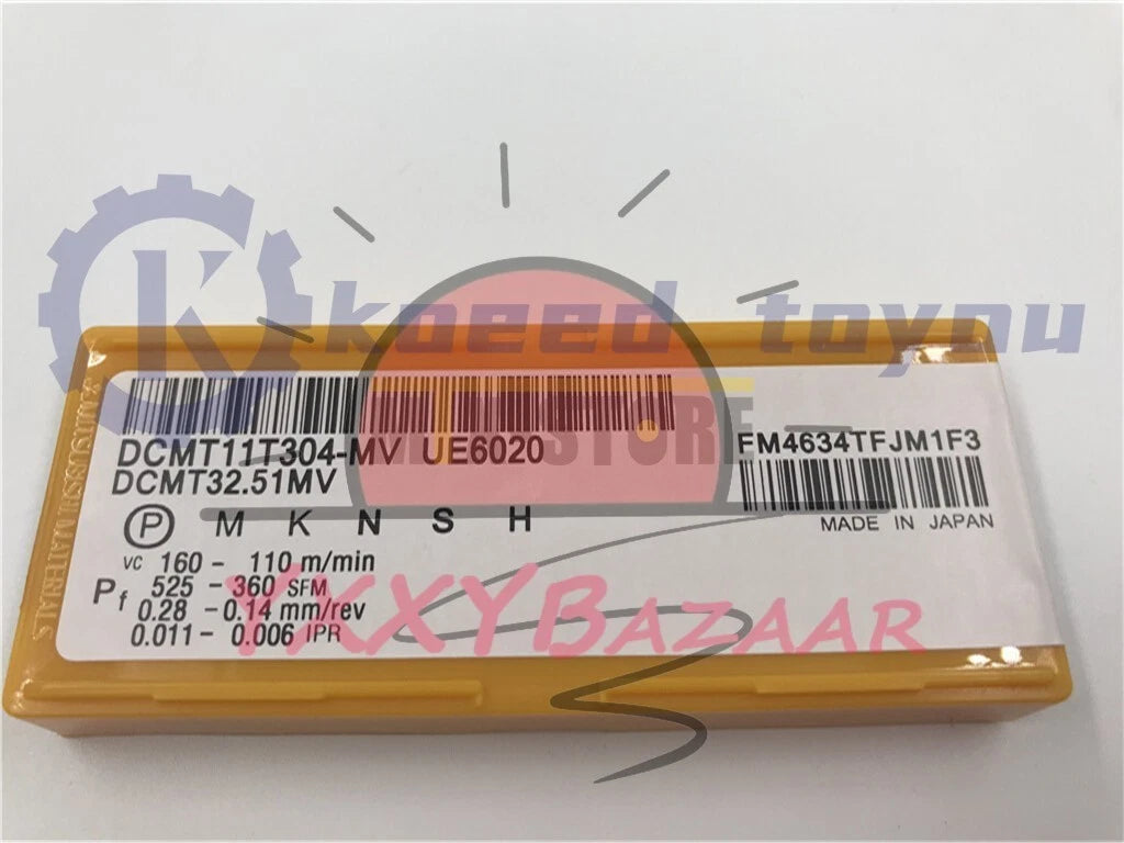 10PCS/box Mitsubishi DCMT11T304-MV UE6020 DCMT32.51MV FREE SHIPPING