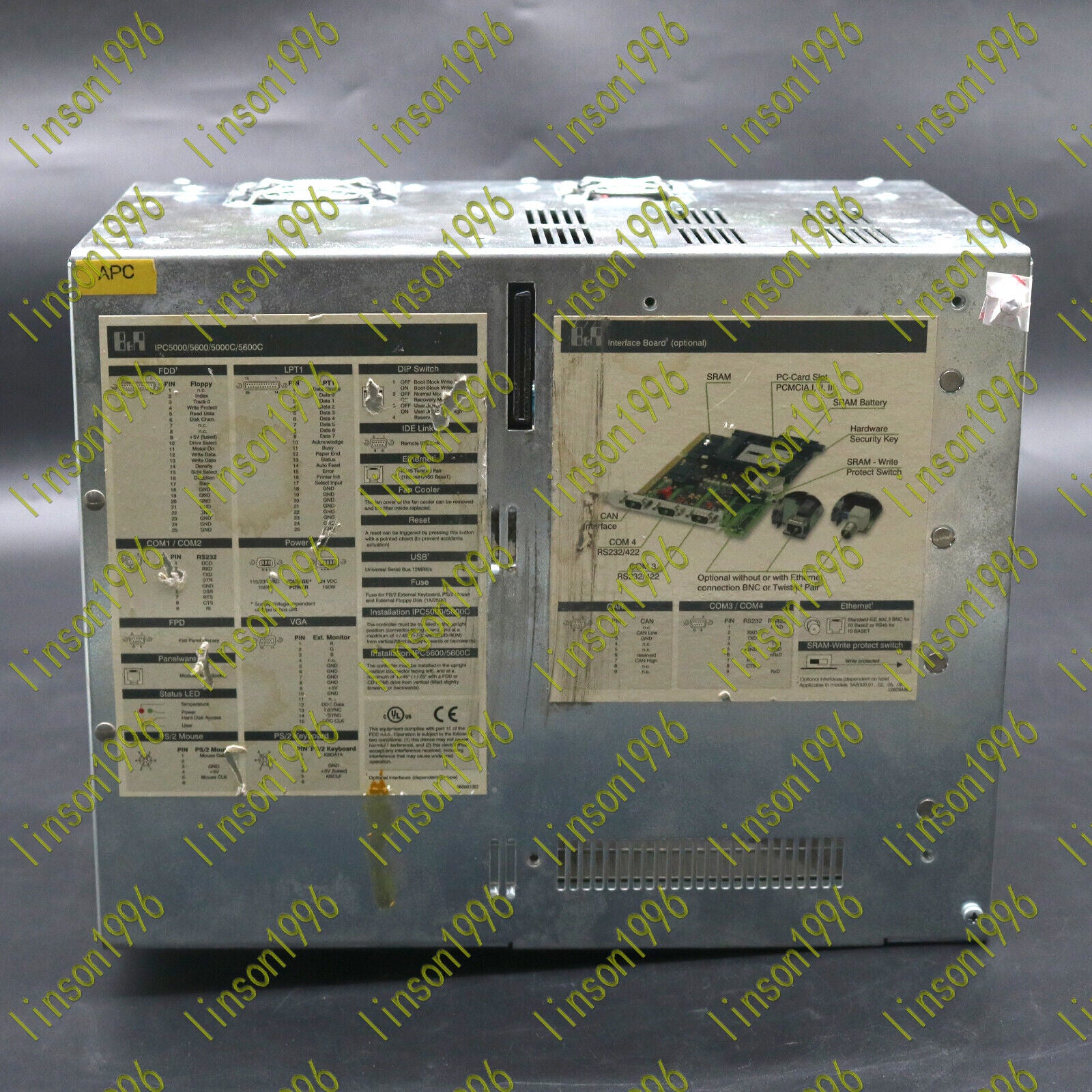 Used ONE B&R 5C5001.32 Controller System Tested Good - B&R
