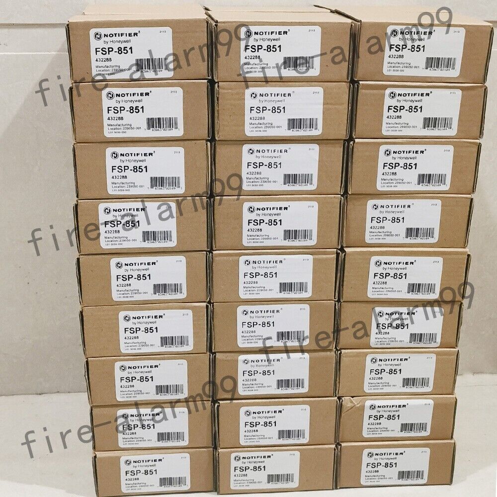 Notifier FSP-851 Smoke Detector & Fire Alarm System - New in Box - KOEED