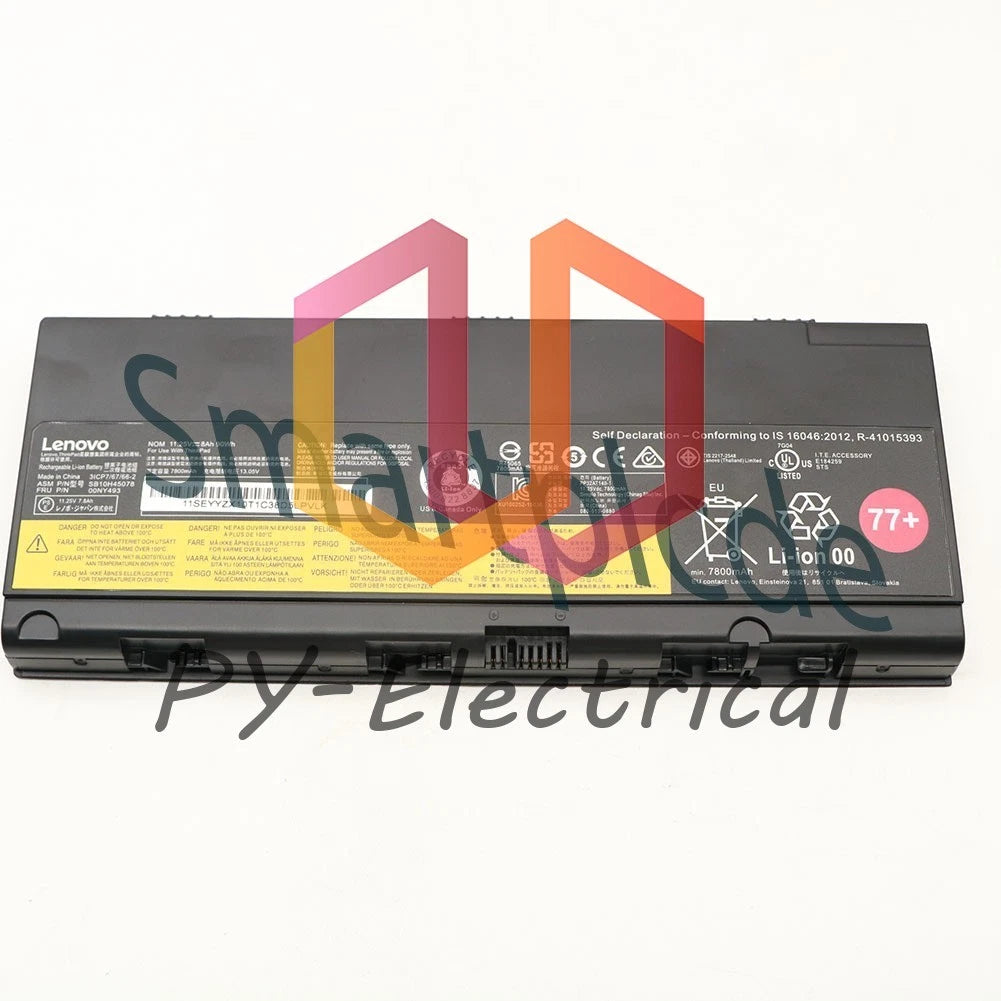 L17M6P51 01AV496 SB10K97635 Battery For Lenovo Thinkpad P50 P51 P52 77++