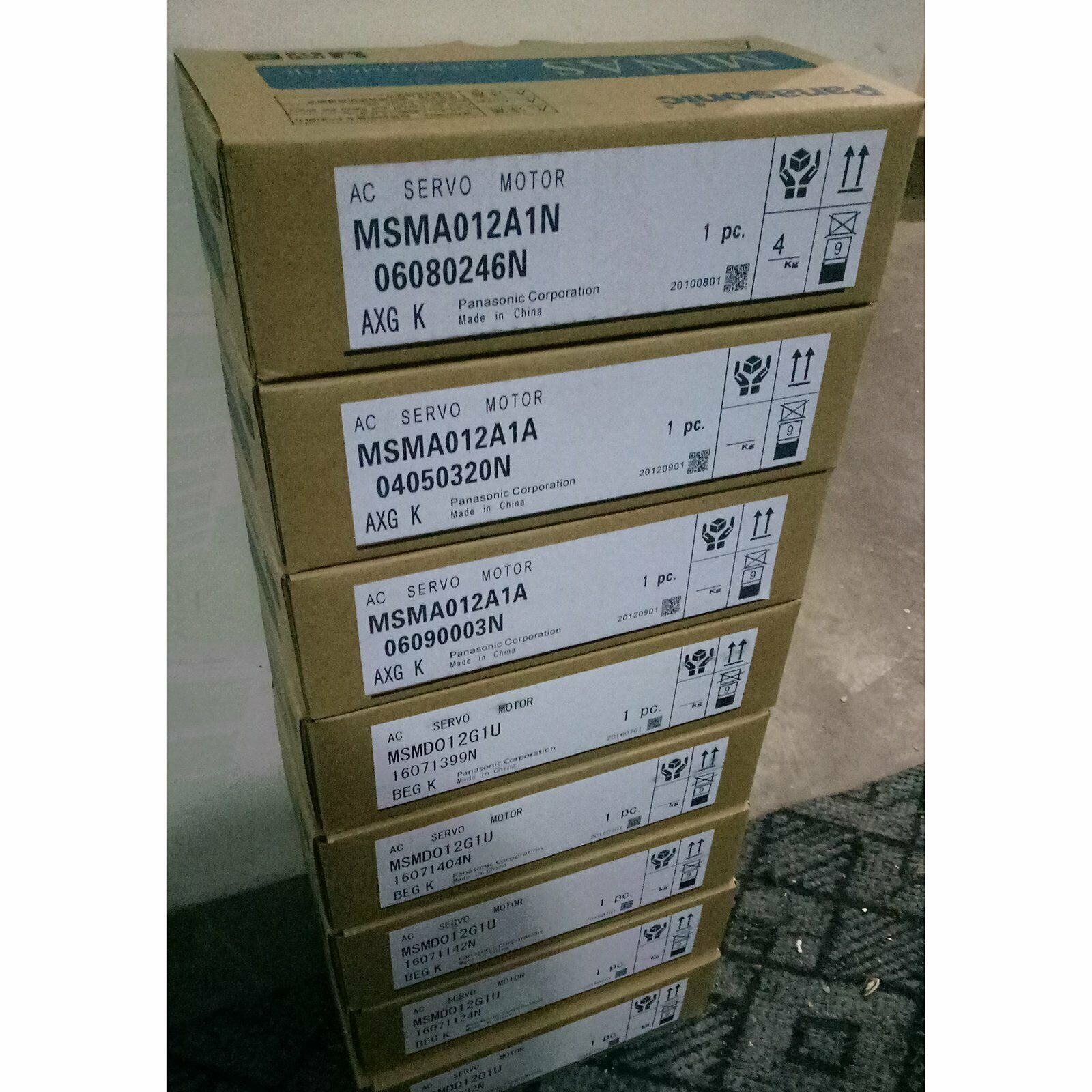 1PC Panasonic Motor MSMA012A1N Motor - PANASONIC MOTOR
