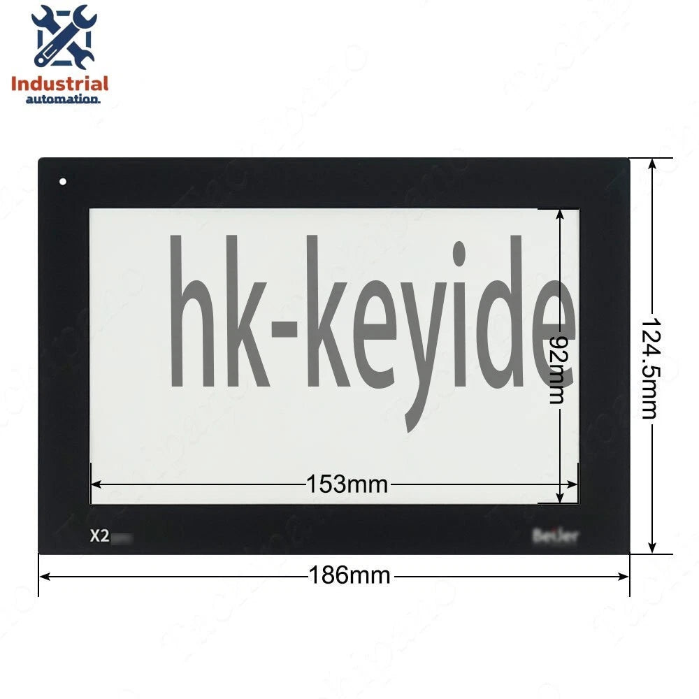 Touch Screen Panel Glass for Beijer X2 Control 7 - B2 7-B2 Control7-B2 + Overlay
