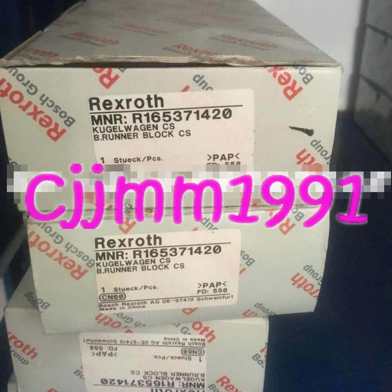 Rexroth 1PC Sliding Block R165371420 - REXROTH
