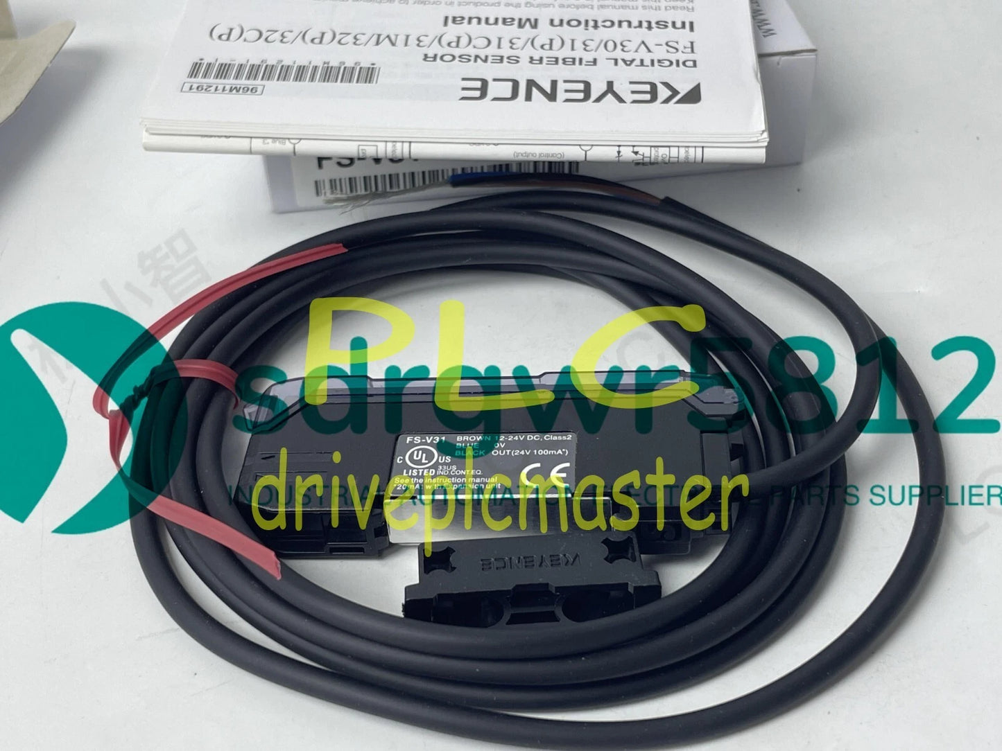Keyence Digital Fiber Optic Sensor Switch Amplifier FS-V31 FSV31 #dr
