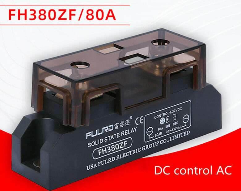 new FH380ZF 80A Industrial-grade Solid State Relay 80A H380Z SSR DC Control AC - INNOVATIVE CONTROLS INC.