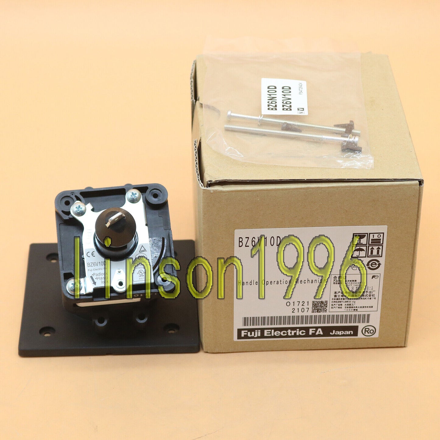 New One FUJI Plastic Case Circuit Breaker with External Handle BZ6V10D Selection Switch - ONE FUJI