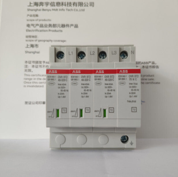 1PCS ABB OVR BT2 3N-40-320 P OVRBT23N-40-320P Surge Protective Device