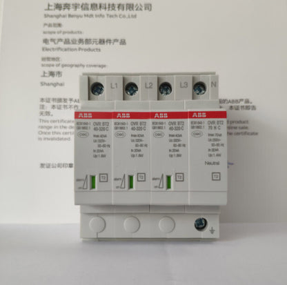 1PCS ABB OVR BT2 3N-40-320 P OVRBT23N-40-320P Surge Protective Device