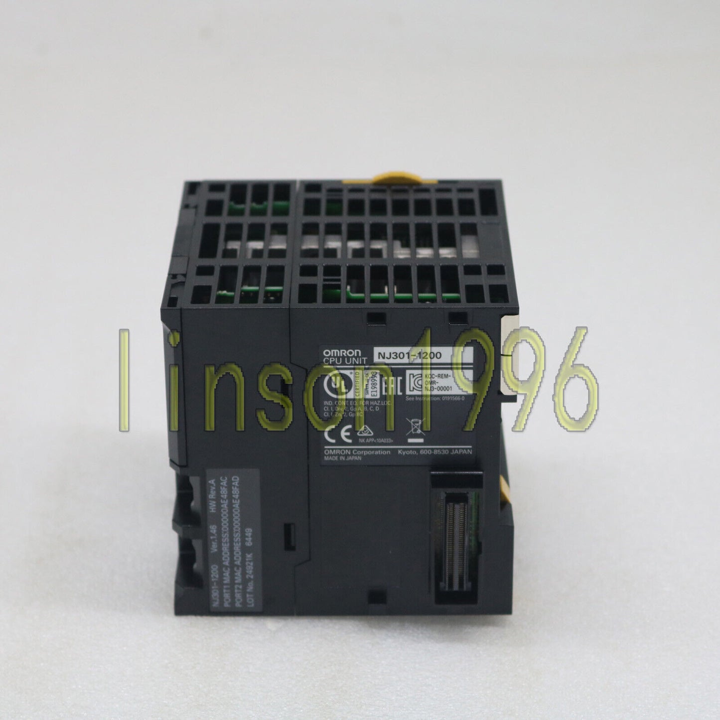 Omron NJ301-1200 PLC Control Unit Module - IN BOX - FAST SHIP - OMRON