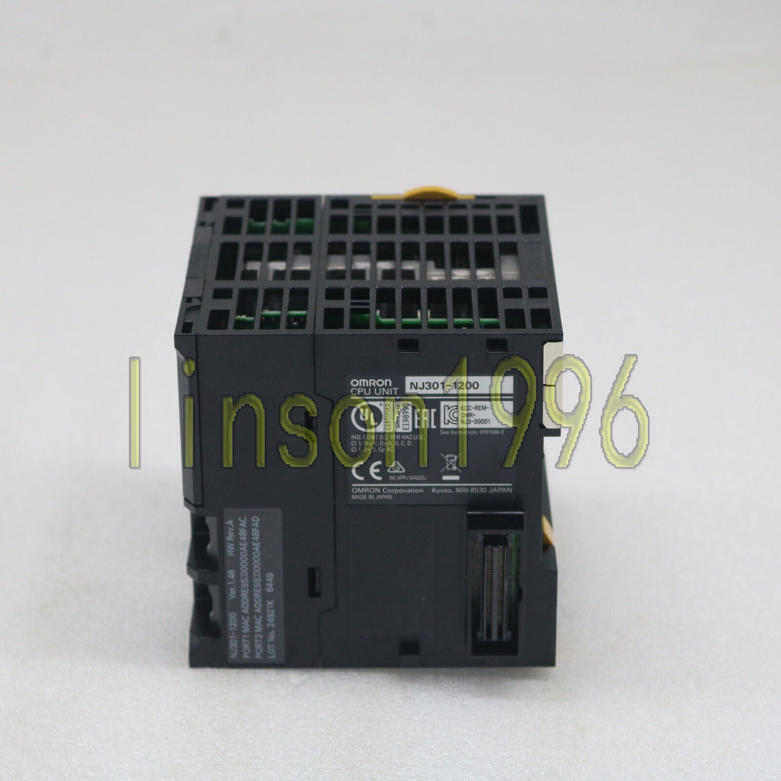 Omron NJ301-1200 PLC Control Unit Module - IN BOX - FAST SHIP - OMRON