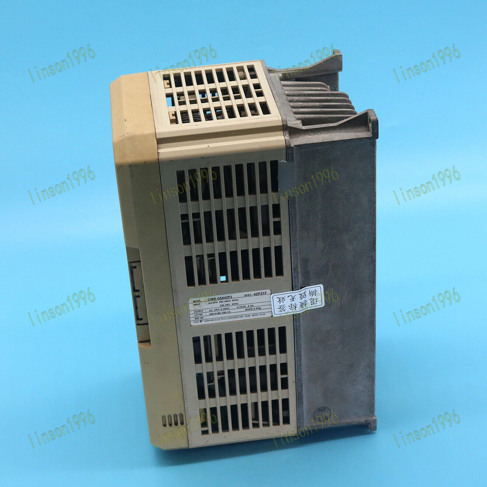 Used Yaskawa Inverter Drive CIMR-G5A42P2 380V 2.2KW - YASKAWA