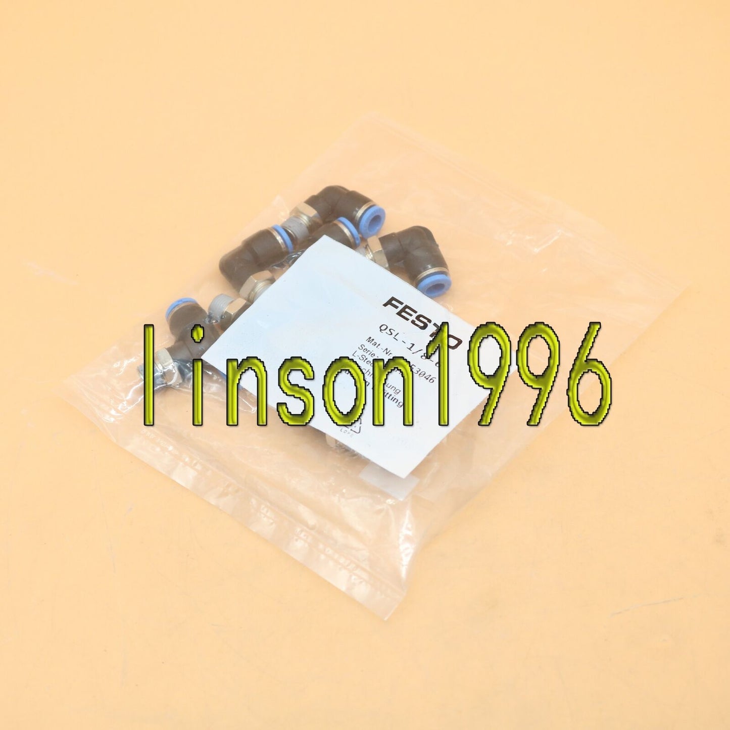 Festo QSL-1/8-6 153046 Connector 10PCS/1BAG - FESTING