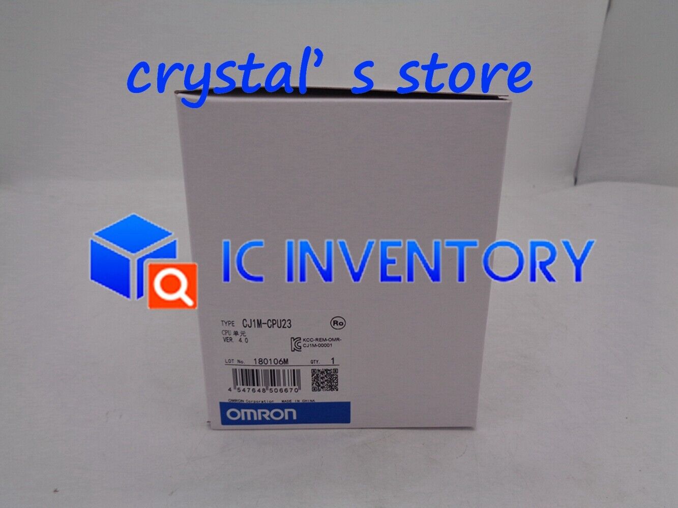 new 1PCS OMRON CJ1M-CPU23 CJ1MCPU23 CPU Unit in Box - OMRON