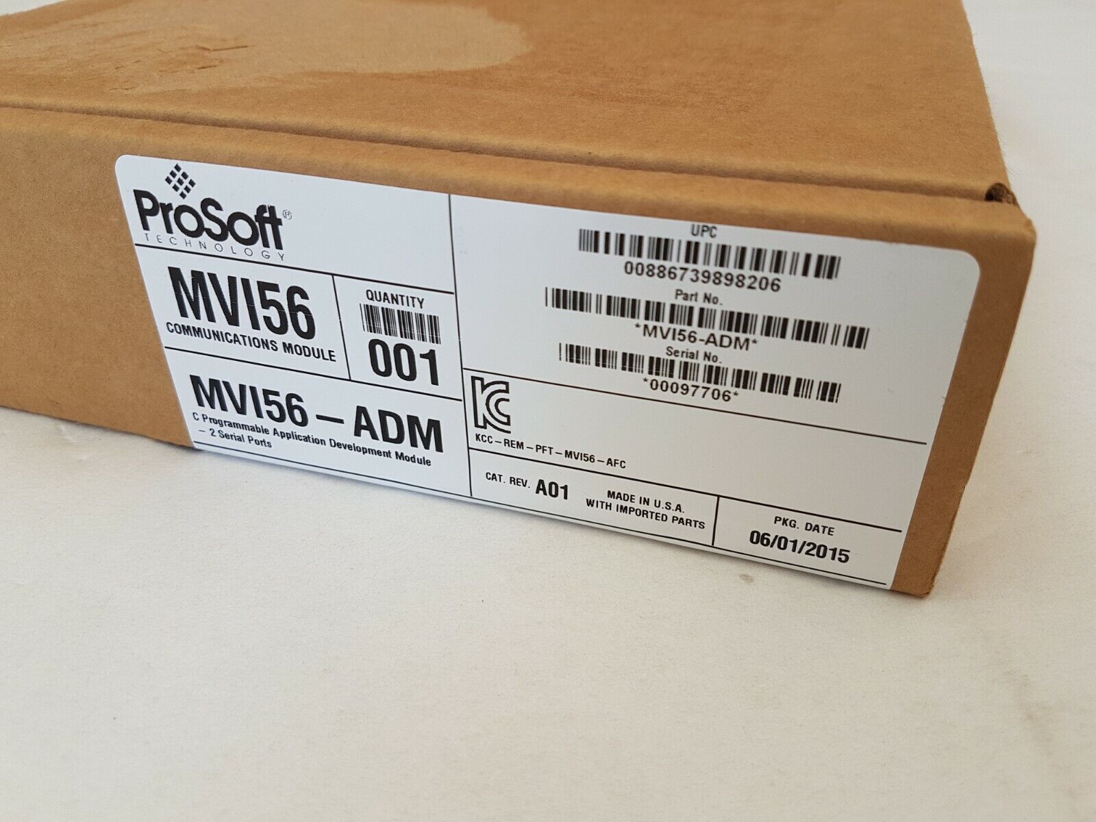 Prosoft ProCommensions Module MVI56-ADM SHIP - PROSOFT