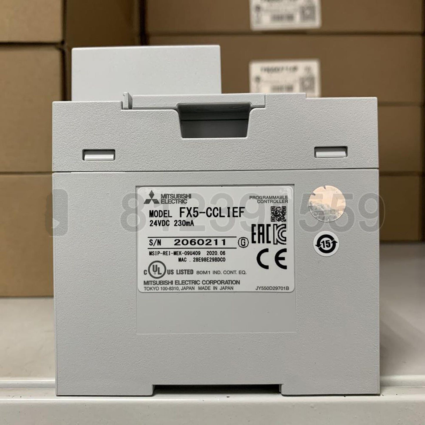 1PCS Mitsubishi FX5-CCLIEF IN STOCK FX5-CCLIEF MODEL FAST SHIP - MITSUBISHI