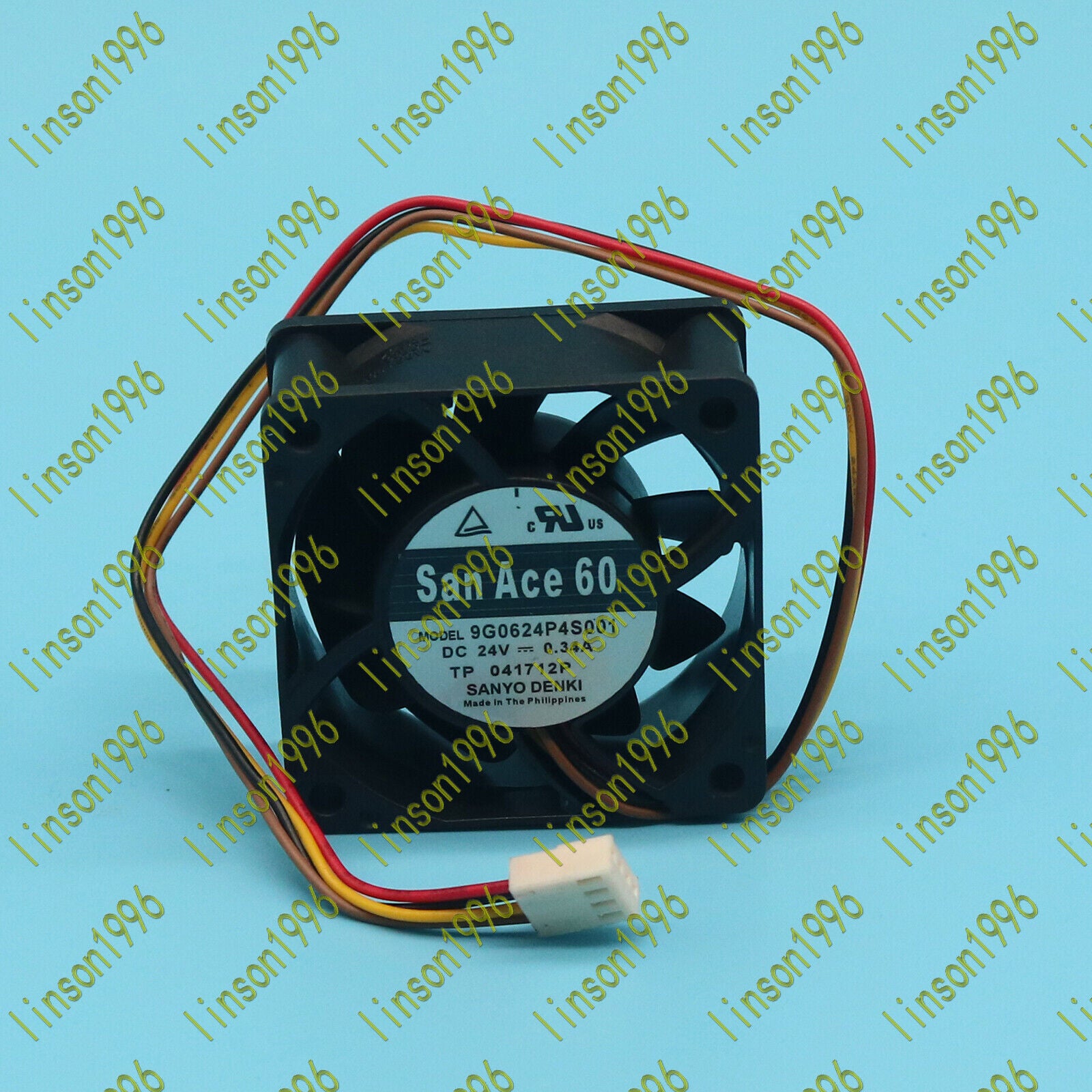 new 1PC  For SANYO 9G0624P4S001 San Ace60 24V 0.34A Cooling Fan FAST SHIP SANYO