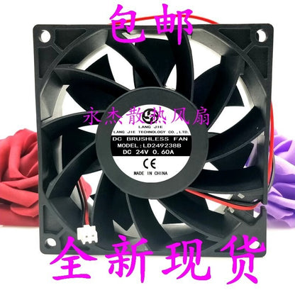 1PCS LD249238B DC24V 0.6A 2-Pin Inverter Cooling Fan