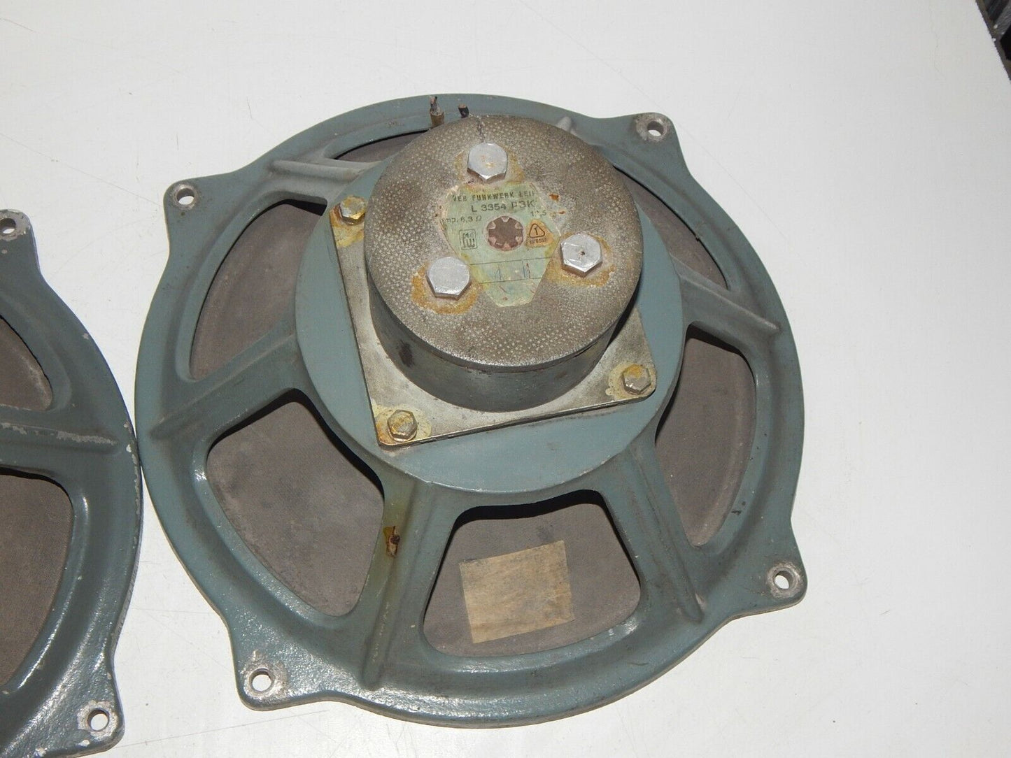 used 2x speakers L3354 PBK VEB Funkwerk Leipzig AlNiCo Carl Zeiss - FUNKWERK