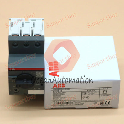 1PC ABB MS116-6.3 4.0-6.3A Motor Starter Fast Delivery