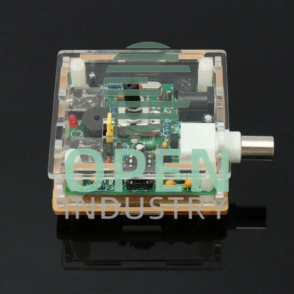 DIY 9-13.8V S-PIXIE CW QRP Shortwave Radio Transceiver Kit 7.023Mhz With Case