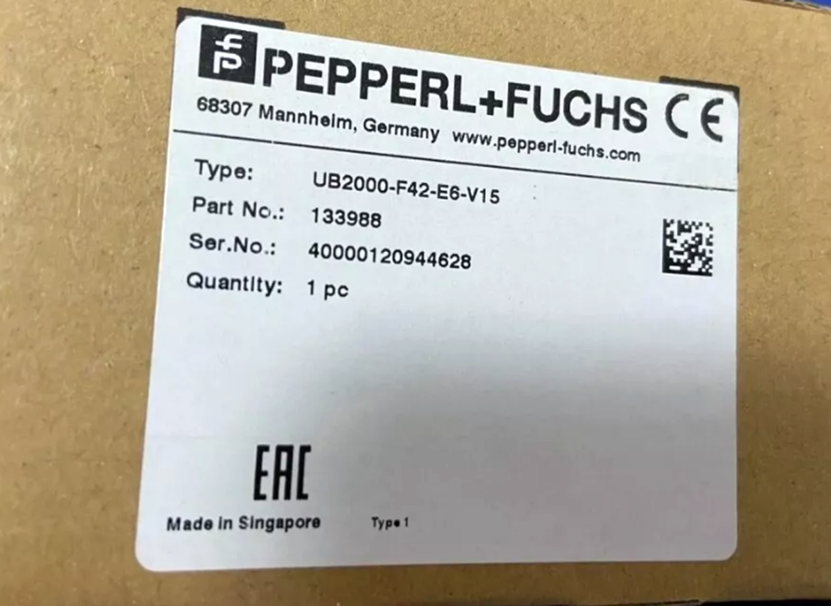 new Pepperl+ Fuchs UB2000-F42-E6-V15 Ultrasonic Sensor - PEPPERL+ FUCHS