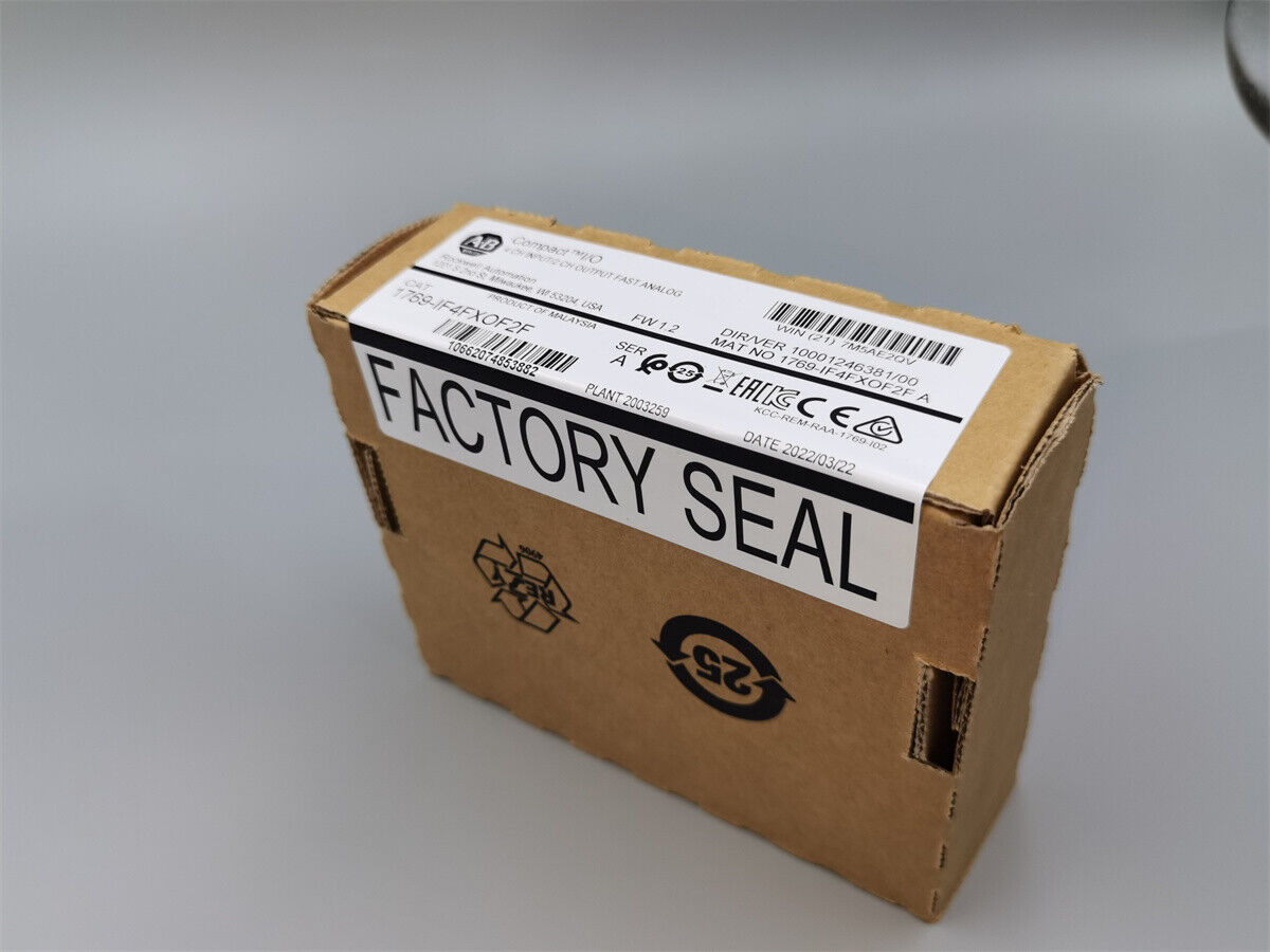 New Factory Sealed AB 1769-IF4FXOF2F Ser A CompactLogix Module - COMPACTLOGIX