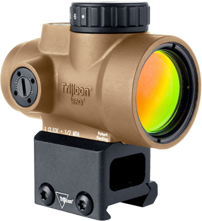 Trijicon MRO SD 1x25mm Reflex Red Dot Sight, 2.0 MOA Adjustable : MRO-C-2200328