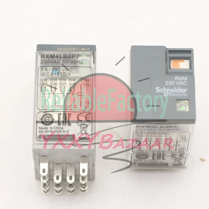 Schneider RXM4LB2P7 Relay Module (10Pcs) @h