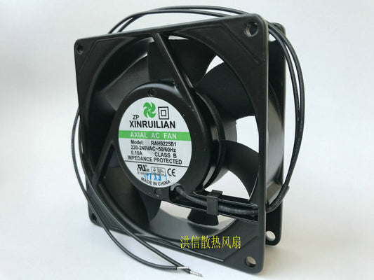 XINRUILIAN RAH9225B1 220-240VAC~50/60Hz 0.10A high temperature resistant fan