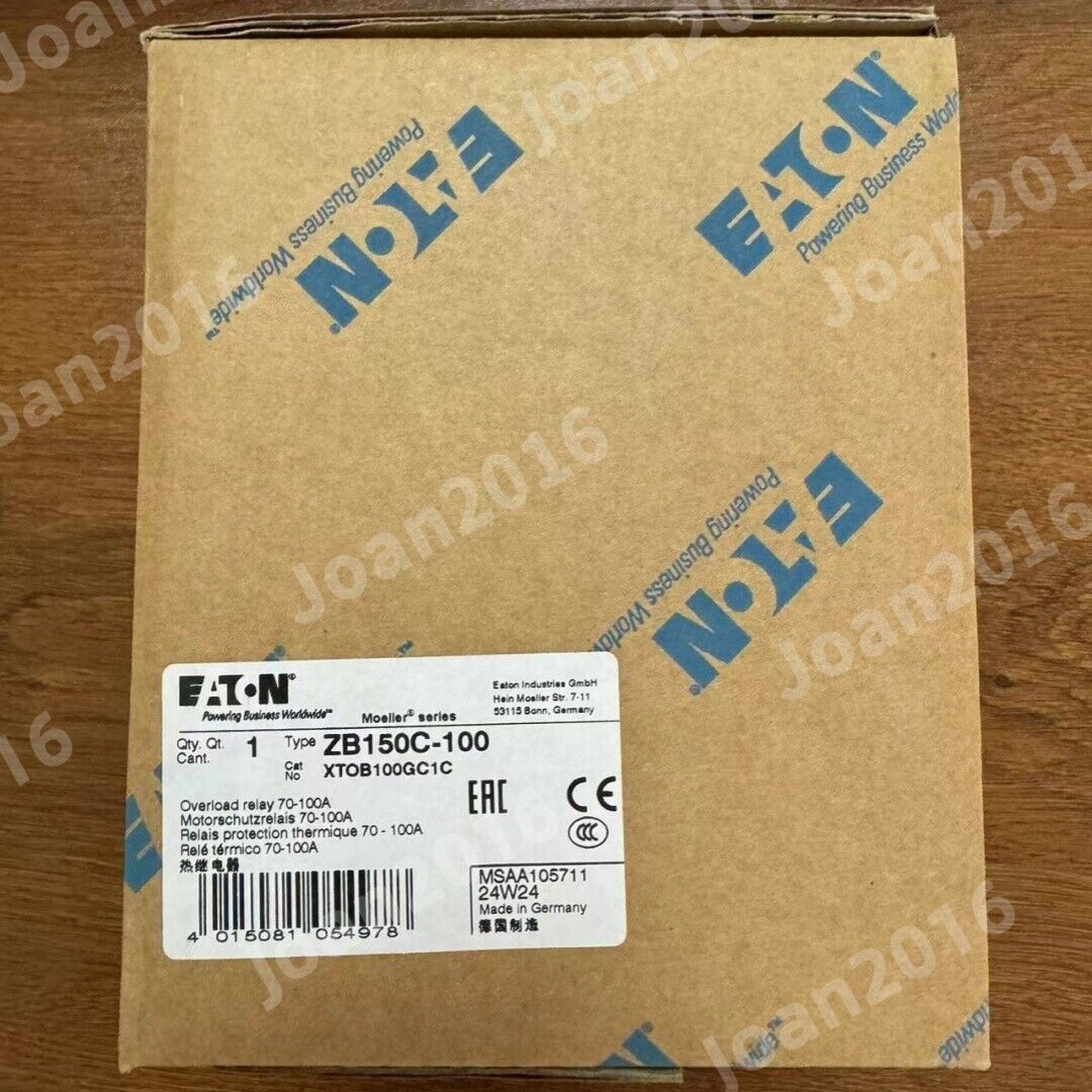 new 1PC  FIT FOR Eaton MOELLER overload relay ZB150C-100 70-100A