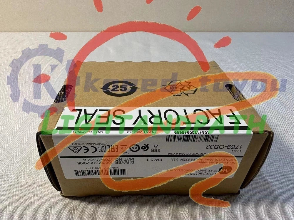 1PC Allen-Bradley 1769-OB32 SER A CompactLogix 32 Pt 24VDC D/O Module #Li