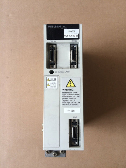 Mitsubishi ONE servo driver MDS-A-SVJ-03: Good test - MITSUBISHI