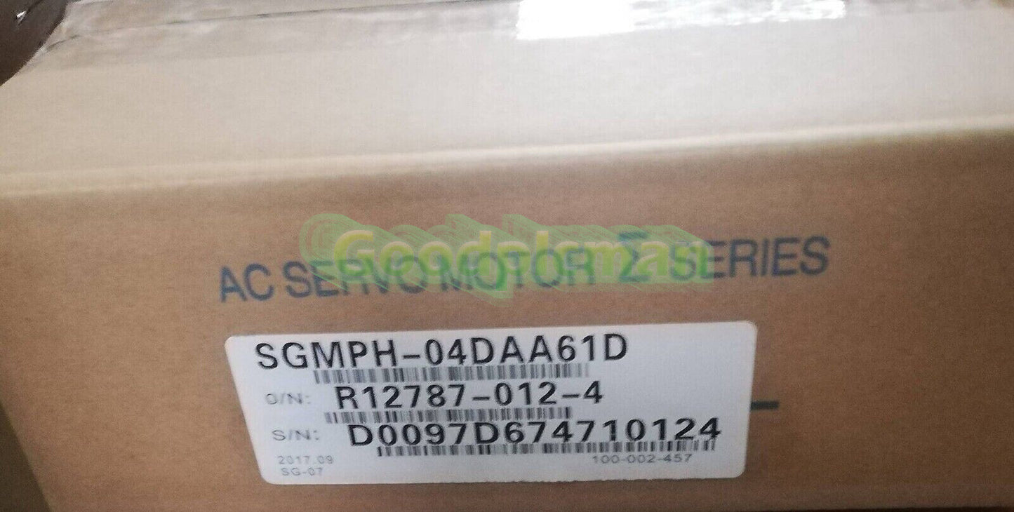 YASKAWA SGMPH-04DAA61D AC Servo Motor