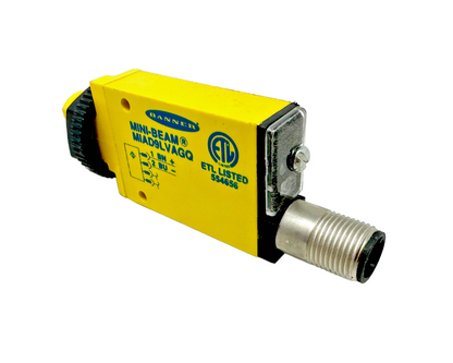 used Banner MIAD9LVAGQ Mini-Beam Sensor - BANNER PLCS