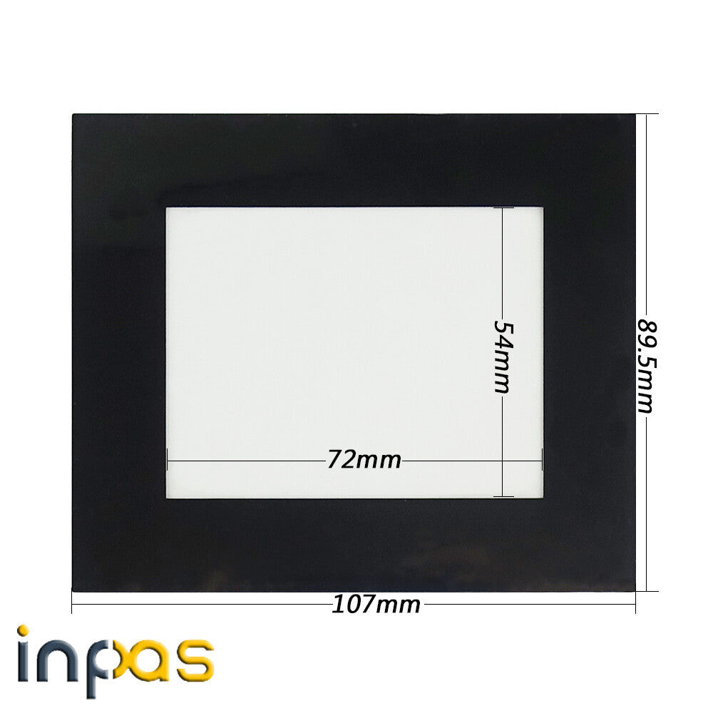 For AI-2855 C6 Touch screen panel glass AI-2855 C6 with Protective film overlay