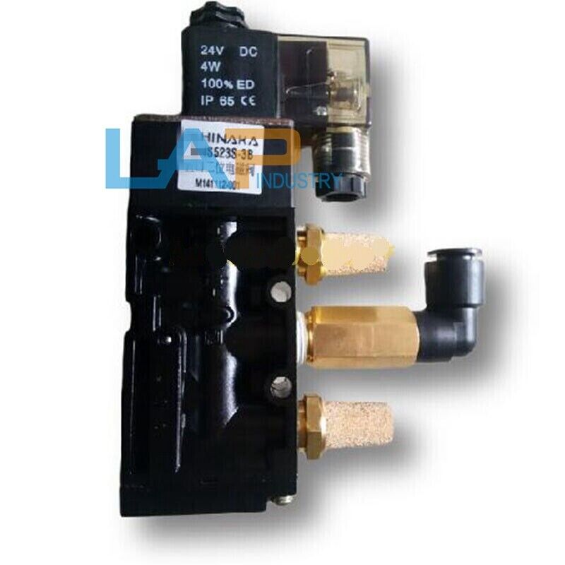 HINAKA HPS523S-3B 5-Port 2-Position Solenoid Valve - DC24V - HINAKA