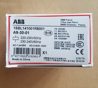 new 1PC ABB A9-30-01 AC220V &LL - ABB