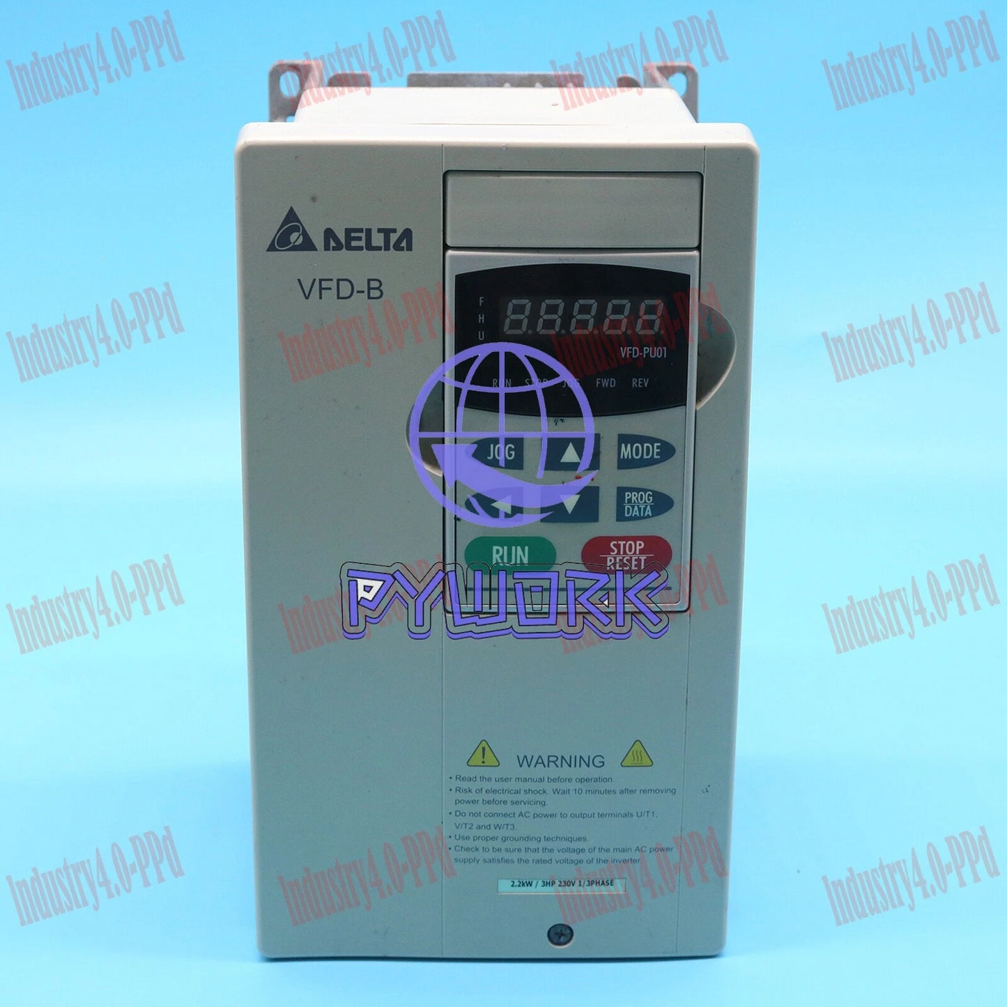 1Pcs Delta VFD022B21A 220V-2.2KW Inverter In Good Condition